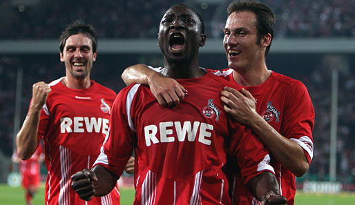 Manasseh Ishiaku kam 2008 vom MSV Duisburg zum 1. FC Köln