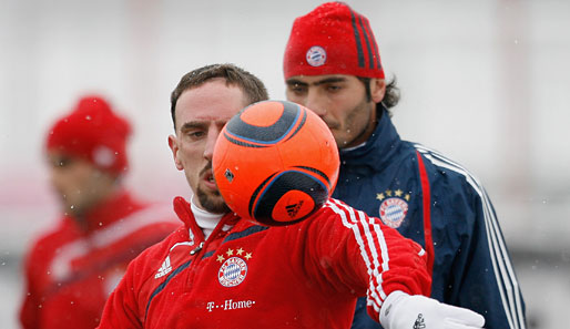 Franck Ribery stand in dieser Saison erst sieben Mal in der Bundesliga auf dem Platz