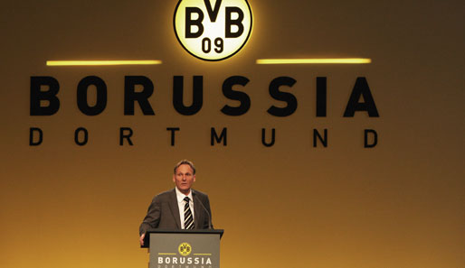 Hans-Joachim Watzke wurde 2001 vom Schatzmeister zum Geschäftsführer beim BVB