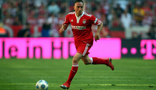 Franck Ribery absolvierte für den FC Bayern bisher 63 Liga-Spiele und erzielte dabei 22 Tore