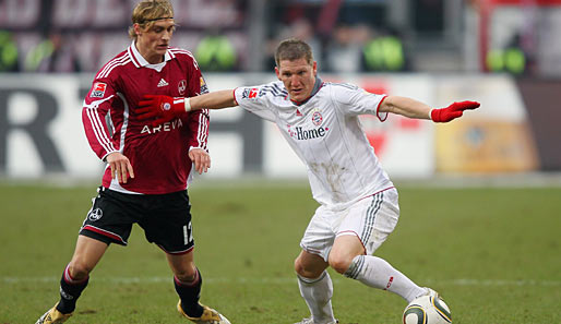 Marcel Risse (l.) wurde gegen den FC Bayern letzte Woche eingewechselt