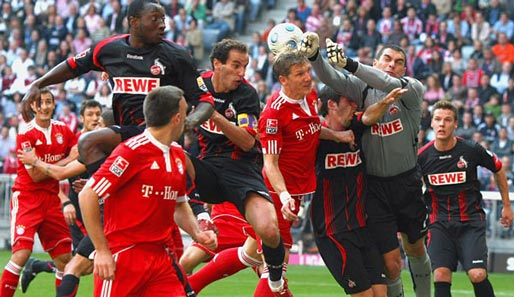 In der Hinrunde erkämpften sich tapfere Kölner ein 0:0 beim FC Bayern