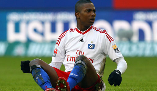 Eljero Elia vom Hamburger SV muss wegen einer Knöchelverletzung vier Wochen pausieren