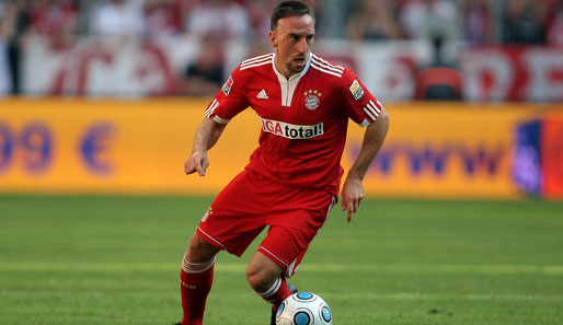 Franck Ribery erzielte in dieser Saison in zwölf Spielen drei Tore für die Bayern