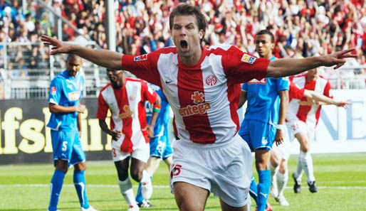 Andreas Ivanschitz erzielte beim 2:1-Sieg der Mainzer im Hinspiel den Treffer zum 1:0
