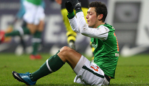 Mesut Özil erzielte in dieser Saison sieben Tore für Werder Bremen