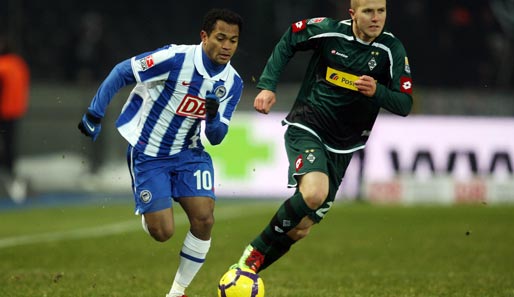 Raffael (l.) wechselte 2008 vom FC Zürich nach Berlin