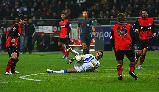 Eintracht Frankfurt gewann das Hinspiel gegen den VfL Bochum mit 2:1