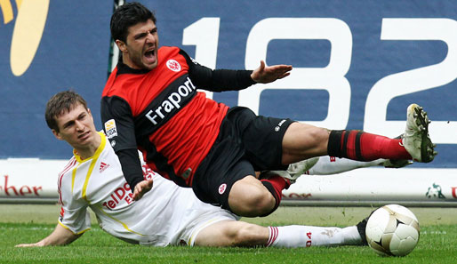 Daniel Schwaab sah beim Spiel gegen Eintracht Frankfurt die Rote Karte