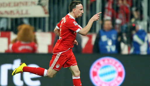 Franck Ribery spielt seit 2007 für die Bayern