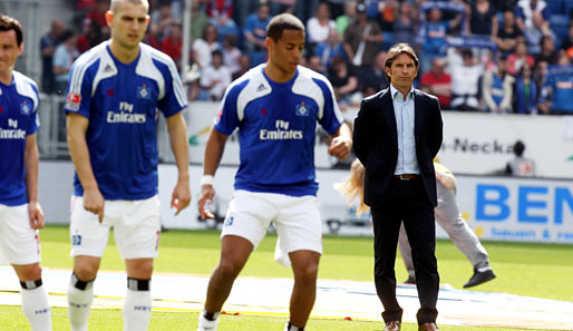 Trainer Bruno Labbadia wurde am Montag beim Hamburger SV entlassen