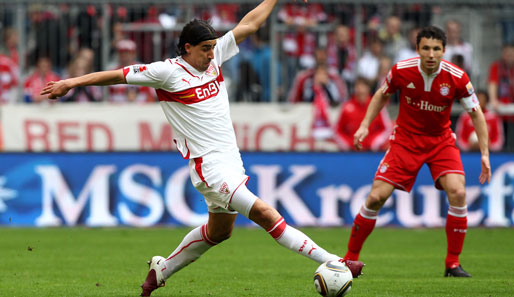 Sami Khedira verletzte sich im Spiel gegen die Bayern am Kreuz- und Innenband