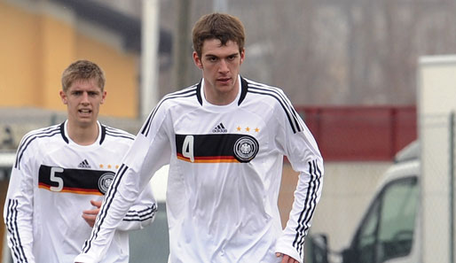 Stefan Bell vom FSV Mainz 05 (r.) bestritt vier Länderspiele für die deutsche U-19-Auswahl