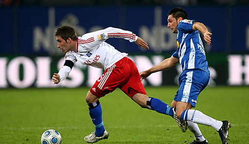 Der VfL Bochum gewann das Hinspiel beim Hamburger SV mit 1:0
