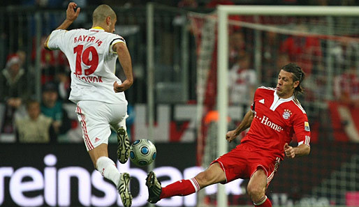 Das Hinspiel zwischen Bayern München und Bayer Leverkusen endete 1:1