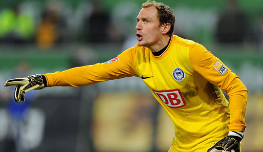 Torwart Jaroslav Drobny ließ das Ultimatum der Hertha verstreichen