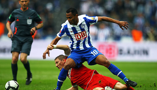 Raffael konnte den Abstieg von Hertha BSC nicht verhindern