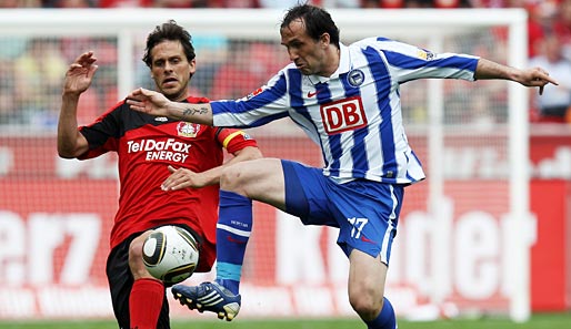 Theofanis Gekas (r.) wechselte 2007 vom VfL Bochum nach Leverkusen