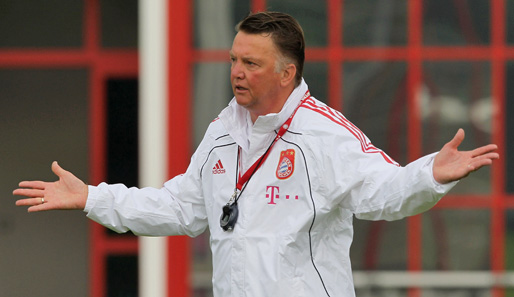Louis van Gaal folgte im Juli 2009 auf Jupp Heynckes als Bayern-Trainer