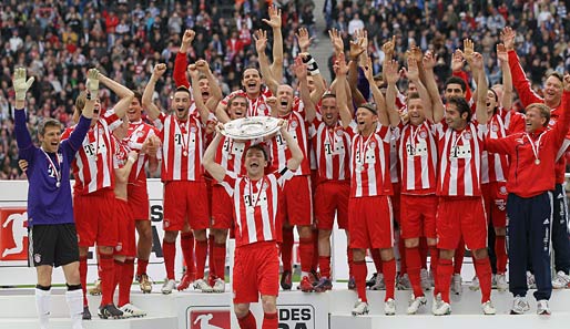 Der FC Bayern München wurde in der vergangenen Saison zum 22. Mal deutscher Meister