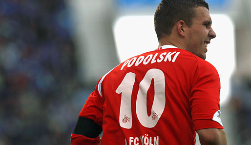 Lukas Podolski erzielte in der vergangenen Saison nur zwei Tore in 27 Spielen für Köln