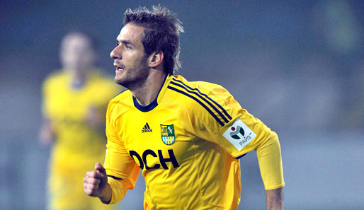 Marko Devic erzielte in 70 Spielen für Metalist Kharkiv 29 Tore