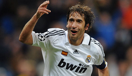 Raul erzielte in 741 Spielen für Real Madrid 323 Tore