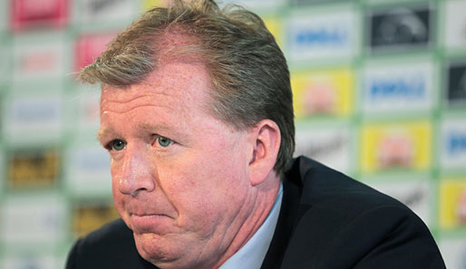Steve McClaren ist der erste englische Trainer, der ein Team aus der Bundesliga trainiert