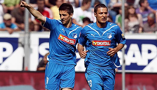 Vedad Ibisevic und Sejad Salihovic sorgten gemeinsam für fünf Treffer