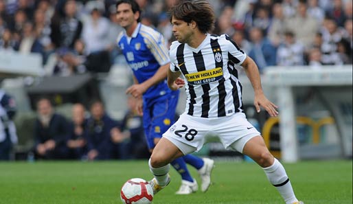 Erzielte in 34 Länderspielen für Brasilien vier Treffer: Diego von Juventus Turin