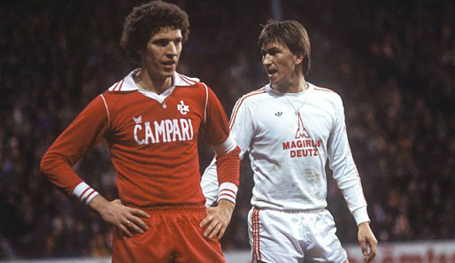 Am 18.11.1978 erzielte Klaus Toppmöller gegen Klaus Augenthalers FC Bayern drei Treffer