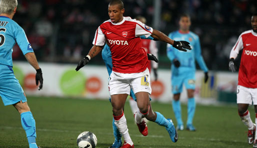 Johan Audel erzielte in drei Spielzeiten 23 Tore für Valenciennes