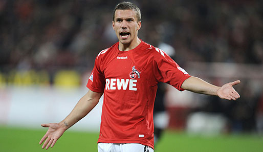 Lukas Podolski begann seine Karriere 2003 beim 1. FC Köln und wechselte 2006 zu Bayern München