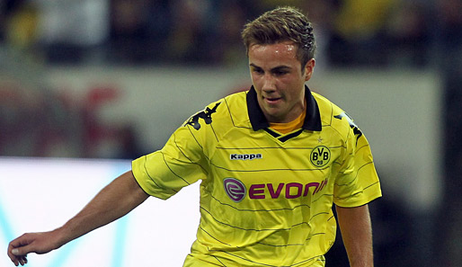 Dortmunds Mario Götze lief bislang zwei Mal für die U-21-Auswahl des DFB auf
