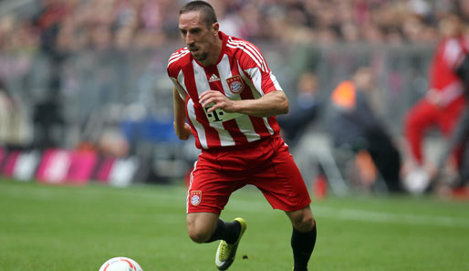 Franck Ribery spielte 2005-2007 bei Olympique Marseille