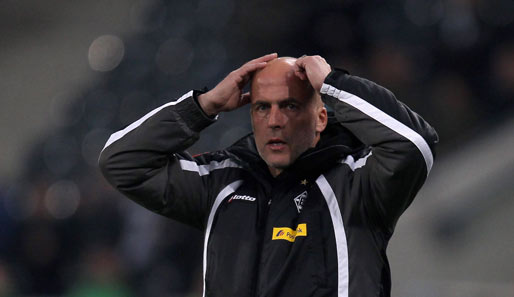 Michael Frontzeck ist seit 2009 Trainer bei Borussia Mönchengladbach