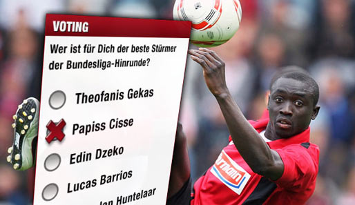 Klasse Quote: In 27 Bundesliga-Spielen für den SC Freiburg traf Papiss Cisse 15 Mal