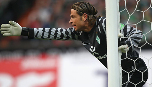 Tim Wiese stand zuletzt in der Liga beim Sieg gegen Freiburg im Kasten