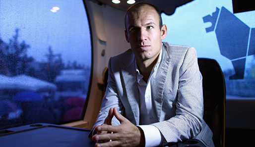 In dieser Saison bislang nur Zuschauer: Bayern-Star Arjen Robben