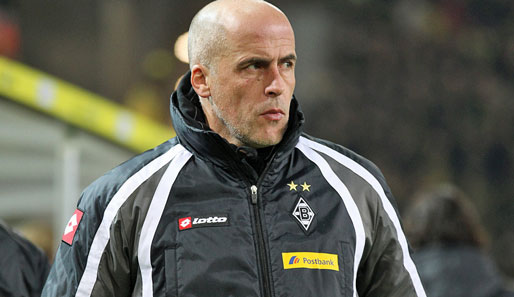 Michael Frontzeck trainiert seit 2009 Borussia Mönchengladbach
