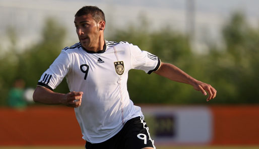 Cenk Tosun spielt seit 2010 in der deutschen U-21-Nationalmannschaft