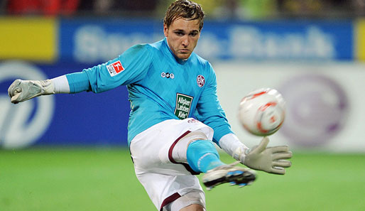 Tobias Sippel spielt seit 2006 beim 1. FC Kaiserslautern