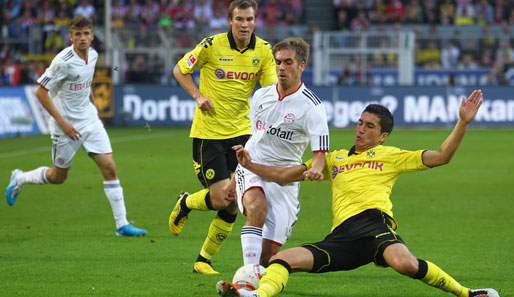 Das Hinspiel entschied Borussia Dortmund klar mit 2:0 für sich