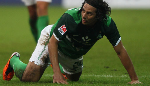 Claudio Pizarro wird Werder Bremen im Nord-Derby gegen den HSV voraussichtlich fehlen