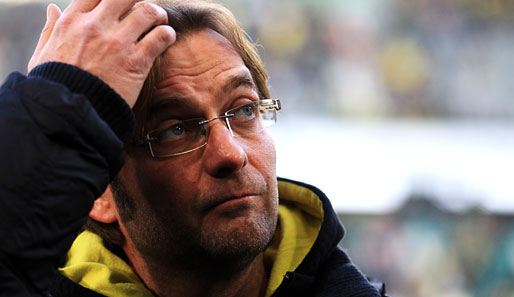 Dortmunds Trainer Jürgen Klopp bereitet ein möglicher Ausfall von Roman Weidenfeller keine Sorgen