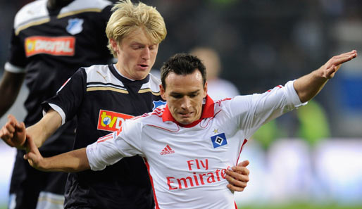 Andreas Beck (l.) und Piotr Trochowski könnten in der nächsten Saison in der Serie A spielen