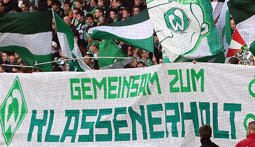 Klaus Allofs ist optimistisch, dass Werder Bremen die Klasse halten kann