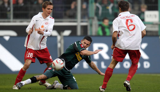 Im Hinspiel gewann der FSV Mainz 05 mit 3:2 gegen Borussia Mönchengladbach