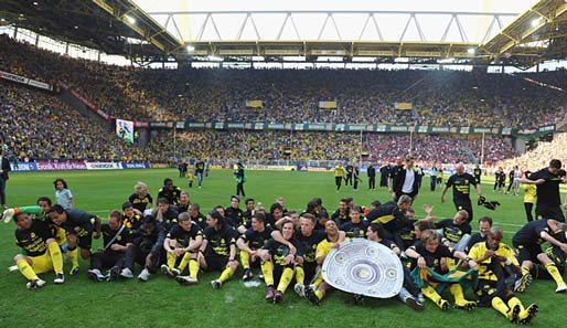 Borussia Dortmund machte im Heimspiel gegen den 1. FC Nürnberg den Titelgewinn perfekt