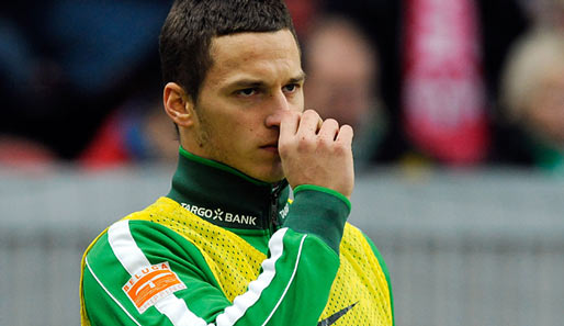 Marko Arnautovic erzielte in 24 Bundesliga-Spielen für Werder Bremen zwei Tore